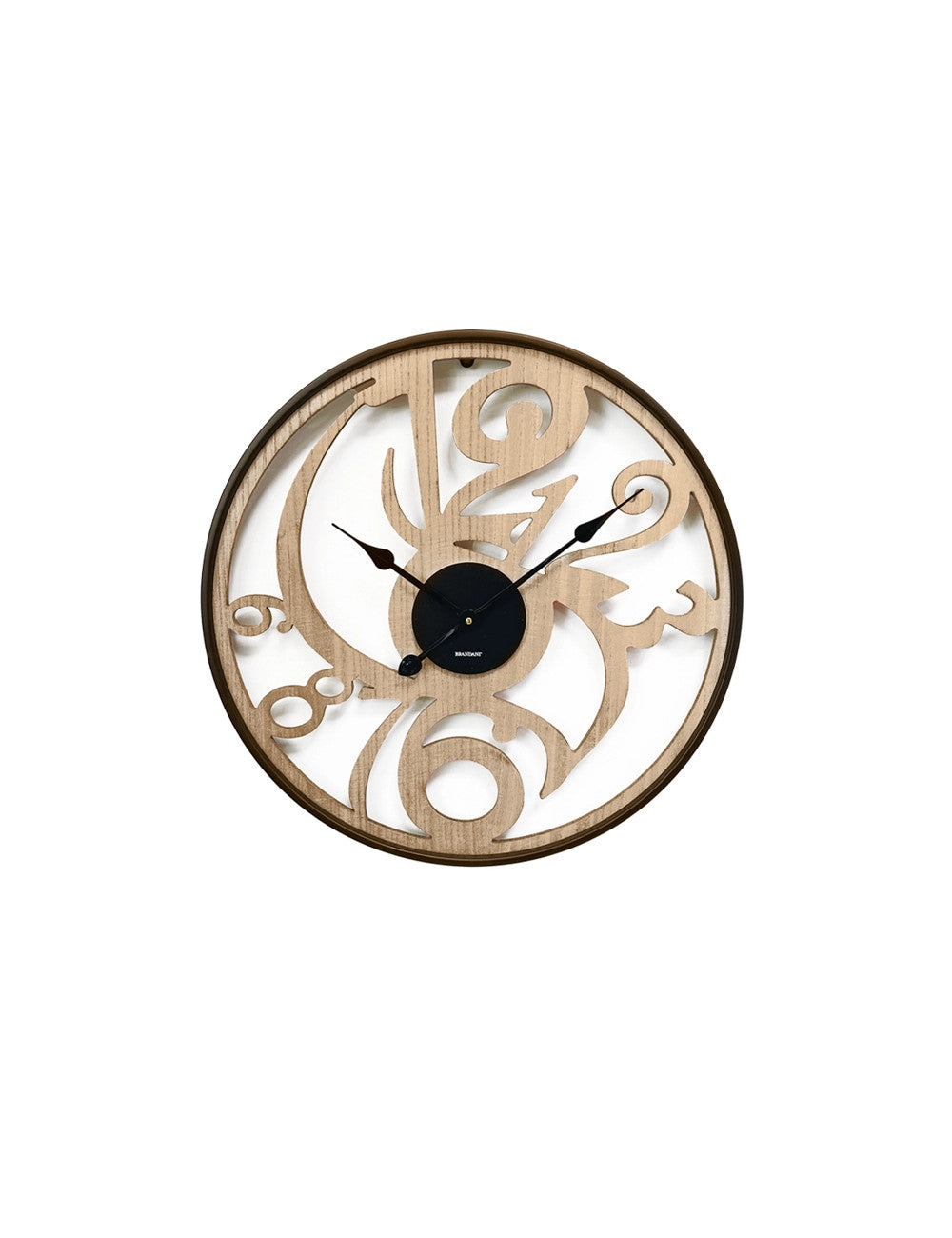 Orologio Avalon in metallo e legno