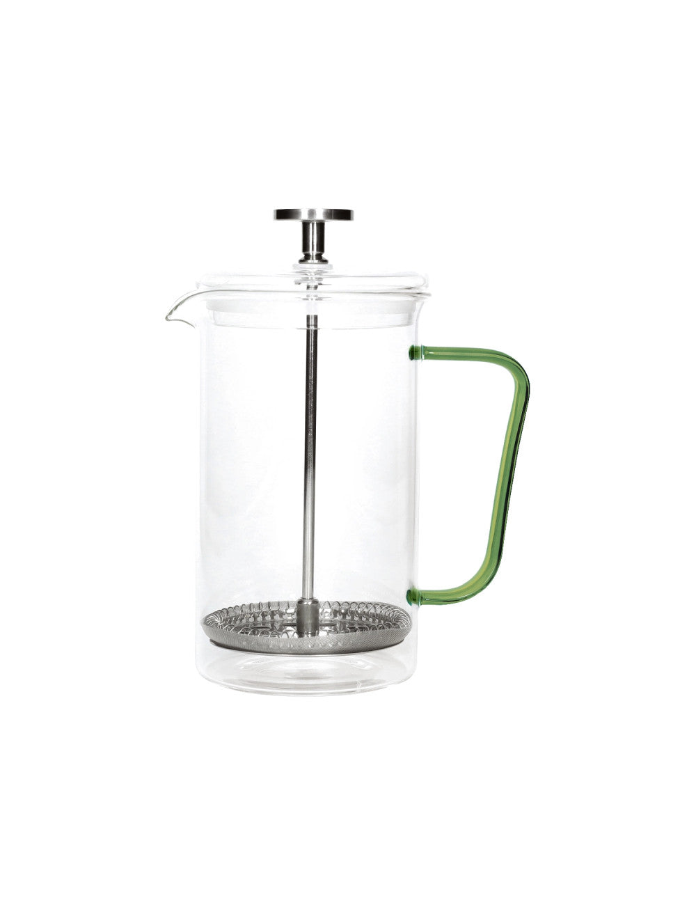 Tisaniera verde in vetro 600 ml